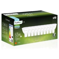 10x MR16 LED žiarovka 6W = 50W 6500K Studená 230V 10x MR16 LED žiarovka 6W = 50W 6500K Studená 230V