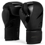 ČIERNE SPARINGOVÉ BOXERSKÉ RUKAVICE NA BOX Overlord Riven 10 oz ČIERNE SPARINGOVÉ BOXERSKÉ RUKAVICE NA BOX Overlord Riven 10 oz