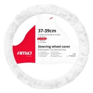 POTAH POTAH VOLANTU BIELA KOŽUŠINA MÄKKÁ KOŽUŠINA 37-39CM AMiO POTAH POTAH VOLANTU BIELA KOŽUŠINA MÄKKÁ KOŽUŠINA 37-39CM AMiO