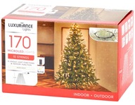 170 LED bielych svetiel na vianočný stromček so závesným krúžkom, 8 funkcií 170 LED bielych svetiel na vianočný stromček so závesným krúžkom, 8 funkcií