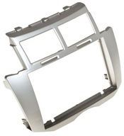 2DIN RÁM RÁDIA Toyota Yaris 2007-2011 STRIEBORNÝ 2DIN RÁM RÁDIA Toyota Yaris 2007-2011 STRIEBORNÝ