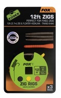 FOX Zig Rig Náväzce na kapry 3,7m FOX Zig Rig Náväzce na kapry 3,7m