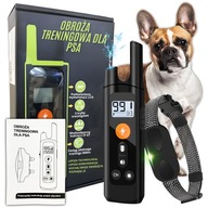ELEKTRICKÝ VÝCVIKOVÝ Obojok PRE PSOV na výcvik, vodeodolný 800m + DIAĽKOVÝ ELEKTRICKÝ VÝCVIKOVÝ Obojok PRE PSOV na výcvik, vodeodolný 800m + DIAĽKOVÝ