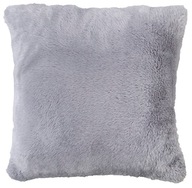 Nadýchaná obliečka na vankúš v sivej farbe 40x40 cm dizajn Nadýchaná obliečka na vankúš v sivej farbe 40x40 cm dizajn