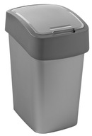 CURVER Flip-Bin odpadkový kôš strieborný/graf. 25 rokov CURVER Flip-Bin odpadkový kôš strieborný/graf. 25 rokov