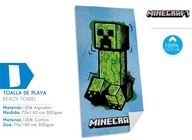 Plážová/osuška Minecraft 70 x 140 cm