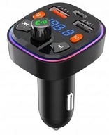 FM vysielač Bluetooth nabíjačka QC PD 20W 2x USB FM vysielač Bluetooth nabíjačka QC PD 20W 2x USB