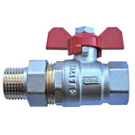 GUĽOVÝ VENTIL 1/2" PALCA SO SPOJKOU A UCHOVKOU GUĽOVÝ VENTIL 1/2" PALCA SO SPOJKOU A UCHOVKOU