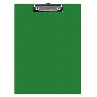 Schránková doska PVC A5 zelený podklad s klipom