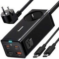 NAPÁJACÍ LIST NAPÁJACÍ ZDROJ AC 230V 4000W RÝCHLA NABÍJAČKA 4xUSB USB-C 65W NAPÁJACÍ LIST NAPÁJACÍ ZDROJ AC 230V 4000W RÝCHLA NABÍJAČKA 4xUSB USB-C 65W