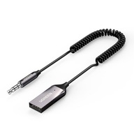 Ugreen Bluetooth 5.0 audio prijímač USB kábel audio adaptér AUX jack čierny Ugreen Bluetooth 5.0 audio prijímač USB kábel audio adaptér AUX jack čierny
