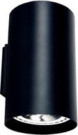 Nowodvorski TUBE BLACK 9320 čierne nástenné svietidlo