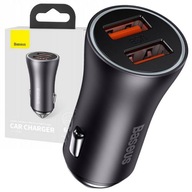 BASEUS AUTONABÍJAČKA 2xUSB 60W QC3.0 AFC BASEUS AUTONABÍJAČKA 2xUSB 60W QC3.0 AFC