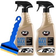 2X K2 ALASKA 700 ml ROZMRAZOVANIE OKIEN + MOSADZNÁ ŠKRABKA 2X K2 ALASKA 700 ml ROZMRAZOVANIE OKIEN + MOSADZNÁ ŠKRABKA