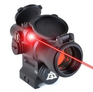 AT3 Taktický kolimátor LEOS 2 MOA s červeným laserom