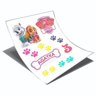 oblátková potlač CUKROVÝ papier labková patrola obloha ružová oblátková potlač CUKROVÝ papier labková patrola obloha ružová