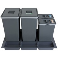 Triedič odpadu FUTURE CONFIG 80cm 2x24 2x8 64l Triedič odpadu FUTURE CONFIG 80cm 2x24 2x8 64l