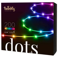 Twinkly Dots 200 LED RGB LED reťaz 10 m