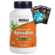 NOW POTRAVINY BIO SPIRULINA 1000 MG VEGE 120 TAB NOW POTRAVINY BIO SPIRULINA 1000 MG VEGE 120 TAB