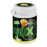 KAUX xylitolové gumy s ovocnou príchuťou