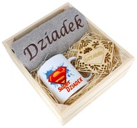 SKVELÝ DARČEK PRE DEDKA UTERÁK + KRABIČKA NA HRNKY SKVELÝ DARČEK PRE DEDKA UTERÁK + KRABIČKA NA HRNKY