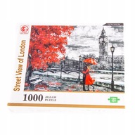 PUZZLE 1000 dielikov. Ulice Londýna BIG BEN LONDÝN PUZZLE 1000 dielikov. Ulice Londýna BIG BEN LONDÝN