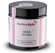 Telové maslo MANGO A SLIVKA 120 ml KwateraMydła Telové maslo MANGO A SLIVKA 120 ml KwateraMydła