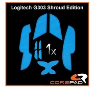 Grip Corepad Logitech G303 Shroud Blue Grip Corepad Logitech G303 Shroud Blue