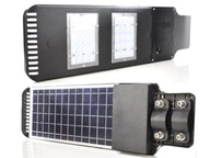 Vonkajšie solárne pouličné svietidlo Halogén LED 40W Vonkajšie solárne pouličné svietidlo Halogén LED 40W