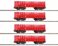 Súprava 4 vozňov na uhlie Eaos DB AG Piko 98546A 1-4 Súprava 4 vozňov na uhlie Eaos DB AG Piko 98546A 1-4