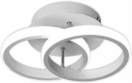 Dekoratívne stropné svietidlo Plafond s 2 LED pásikmi 20W Dekoratívne stropné svietidlo Plafond s 2 LED pásikmi 20W