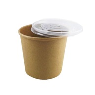 EKO nádoba s PP vrchnákom 470ml, 50 ks EKO nádoba s PP vrchnákom 470ml, 50 ks