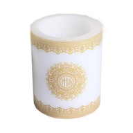 SVIEČKA/LARTERNA s vôňou Communion IHS 12cmx10cm SVIEČKA/LARTERNA s vôňou Communion IHS 12cmx10cm
