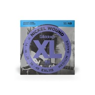 D'Addario EXL115 - struny pre 6-strunovú elektrickú gitaru D'Addario EXL115 - struny pre 6-strunovú elektrickú gitaru
