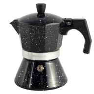 Kávovar na espresso 300 ml hliníkový mramor