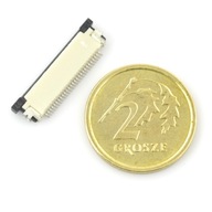 ZIF konektor samica, FFC / FPC, horizontálny 27 pin