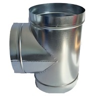 VENTILAČNÉ T-kus 100/100 POZINKOVANÉ T-kus 3X 100 PRE SPIRO VETRACIE POTRUBIE