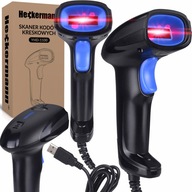 SKENER ČIAROVÝCH KÓDOV AUTOMATICKÁ ČÍTAČKA USB SKENER ČIAROVÝCH KÓDOV AUTOMATICKÁ ČÍTAČKA USB