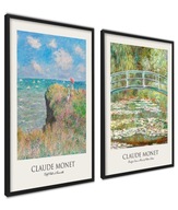 Plagáty Obrazy Claude Monet Krajina lúkového útesu Plagáty Obrazy Claude Monet Krajina lúkového útesu