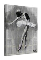 Obraz na plátne Loui Jover Ballet Dancer 40x50 cm Obraz na plátne Loui Jover Ballet Dancer 40x50 cm