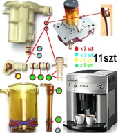 Opravná sada 11ks tesnení Delonghi EAM ESAM EABI AEG CS CG maker Opravná sada 11ks tesnení Delonghi EAM ESAM EABI AEG CS CG maker