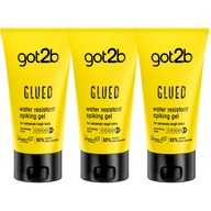 Got2b Gélové lepidlo na vlasy Strong Glued 150ml x 3 ks. Got2b Gélové lepidlo na vlasy Strong Glued 150ml x 3 ks.