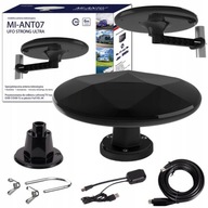 Mistral MI-ANT07 UFO DVB-T2 anténa - ČIERNA