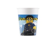 Narodeninové poháre SUPER Lego City 8sz 93511
