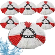 6 X VILEDA EASY WRING CLEAN TURBO OTOČNÁ VLOŽKA MOPU ULTRA ABSORBENT 6 X VILEDA EASY WRING CLEAN TURBO OTOČNÁ VLOŽKA MOPU ULTRA ABSORBENT