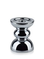 Svietnik SILVER COLOR, 15 cm, glamour sklo Svietnik SILVER COLOR, 15 cm, glamour sklo