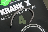 Korda Krank X Veľkosť 4 - háčiky na kapry Korda Krank X Veľkosť 4 - háčiky na kapry