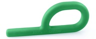 LOGOPEDICKÉ ZÚBKY ARK GRABBER HLADKÉ TVRDÉ TMAVO ZELENÁ FARBA NA RUKU LOGOPEDICKÉ ZÚBKY ARK GRABBER HLADKÉ TVRDÉ TMAVO ZELENÁ FARBA NA RUKU