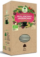 Malinovo-zázvorový čaj 25x3g - Dary Natury Malinovo-zázvorový čaj 25x3g - Dary Natury