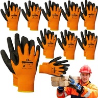 10 PÁROV Rukavice Zimné pracovné rukavice Teplé ochranné EcoWint 10